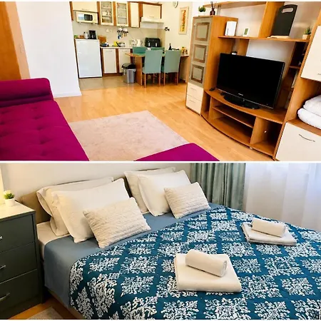 Nessebar Family - Large Terrace, Pools Apartman Napospart